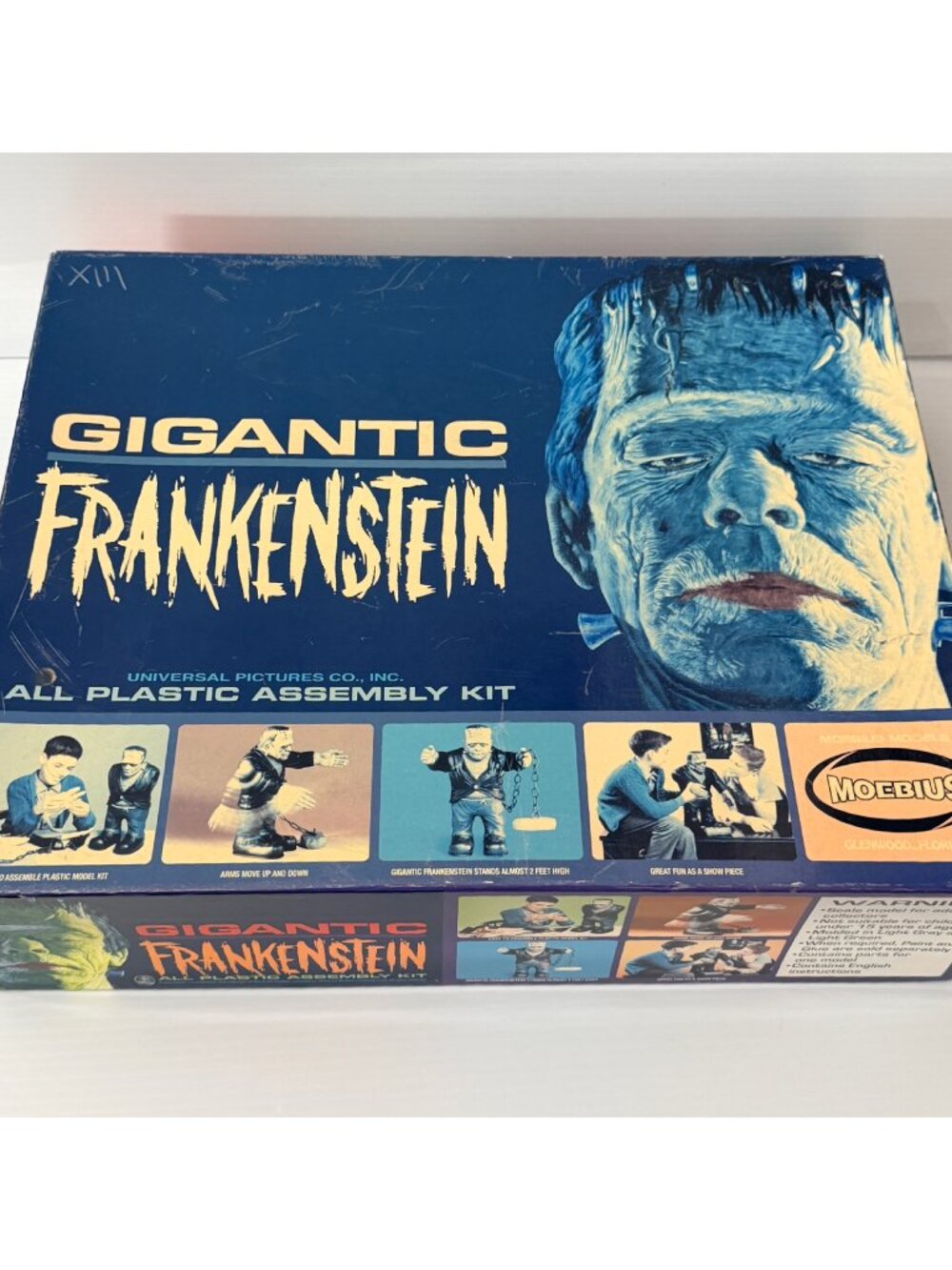 Vintage Moebius Universal Monsters Gigantic Frankenstein Plastic Model Kit